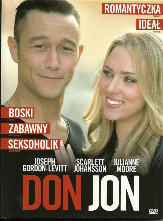 Don Jon DVD S.Johansson, J.Gordon-Levitt, J.Moore