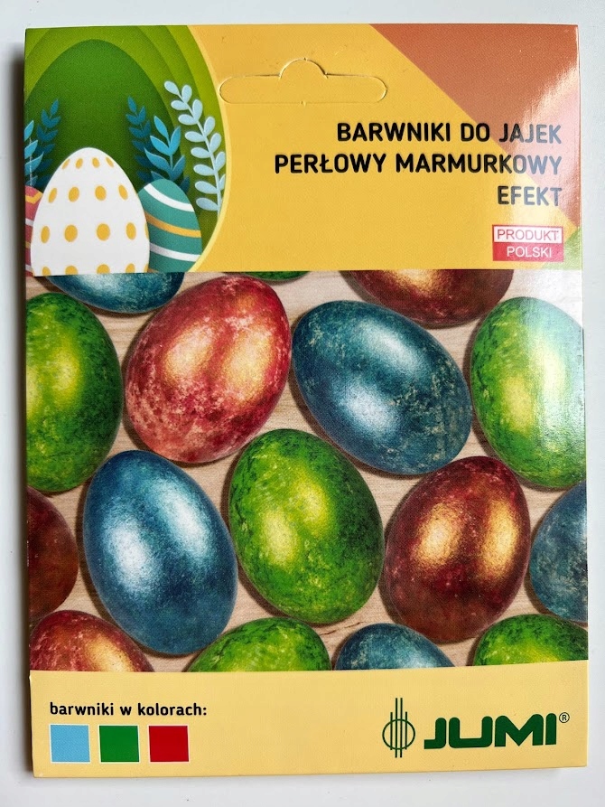 Zestaw do dekoracji jajek BARWNIK PERŁOWY