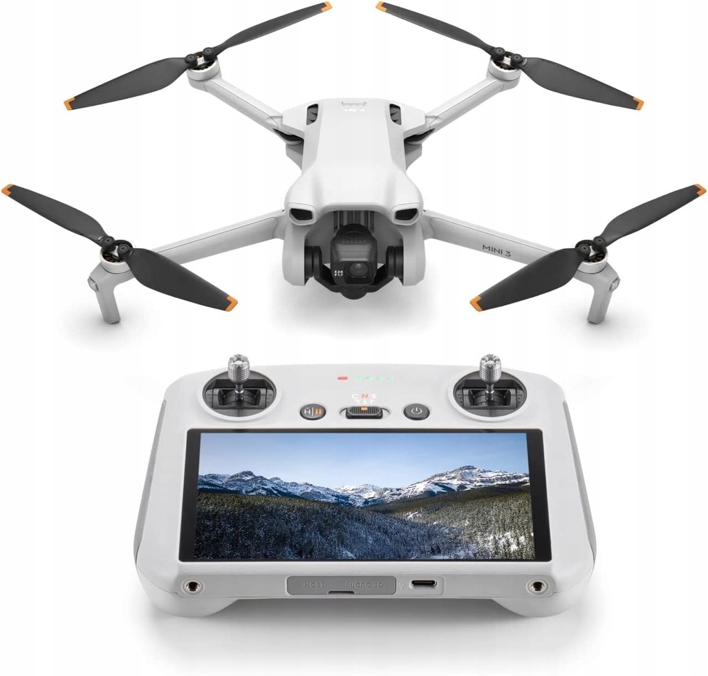 Dron DJI Mini 3 RC Kontroler z Ekranem 6000 m 2453 mAh