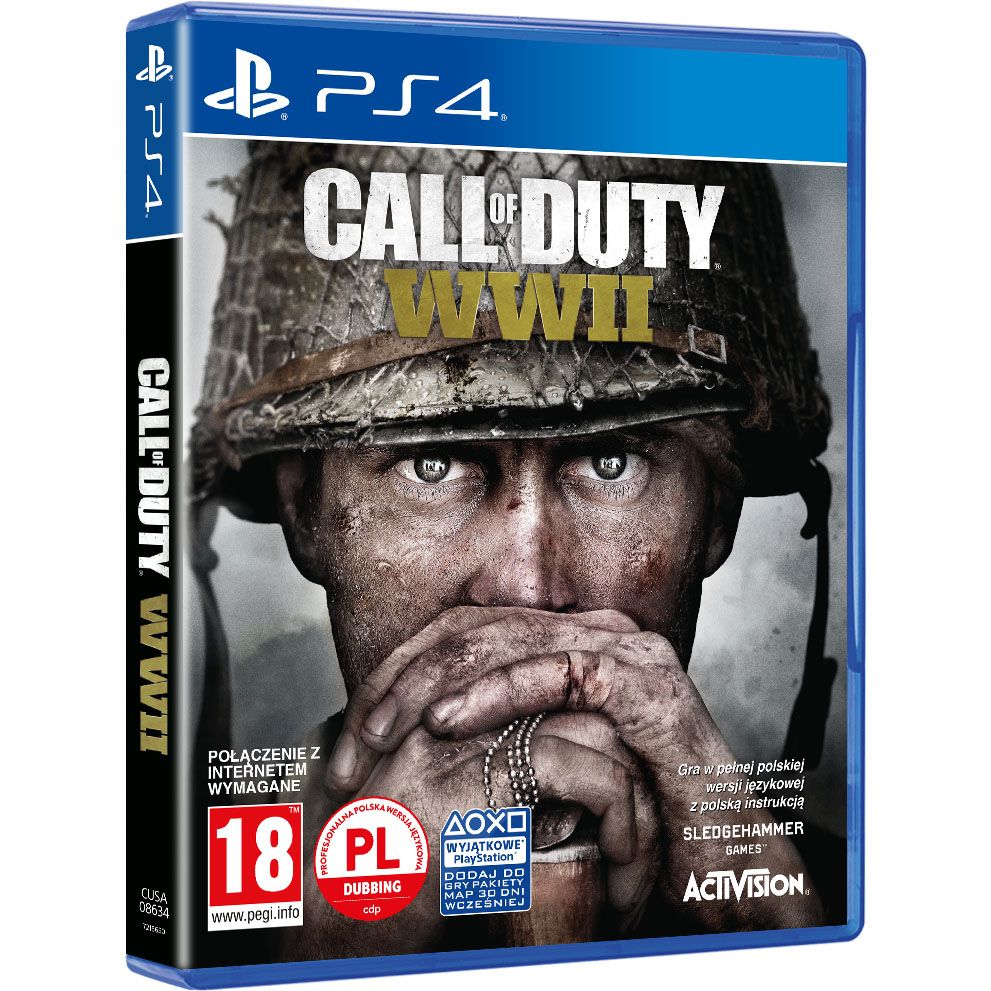 Call of Duty WW2 WWII PL Dubb Nowa PS4 GAMEFINITY 7982486829 oficjalne archiwum Allegro