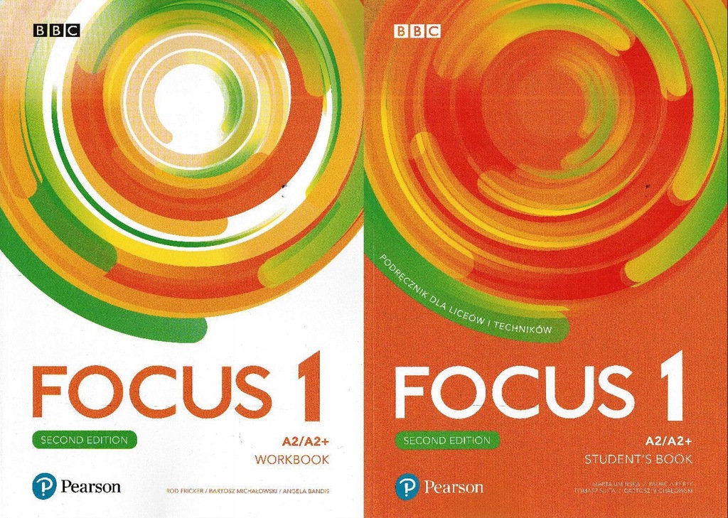 Focus 1 A2/A2+ Workbook + Students b. Pearson 2019