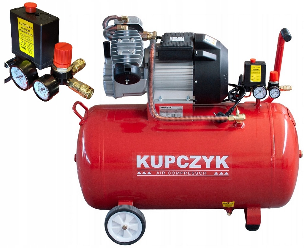 Kompresor Sprężarka 100l Kupczyk ZVA 100 450 L/min