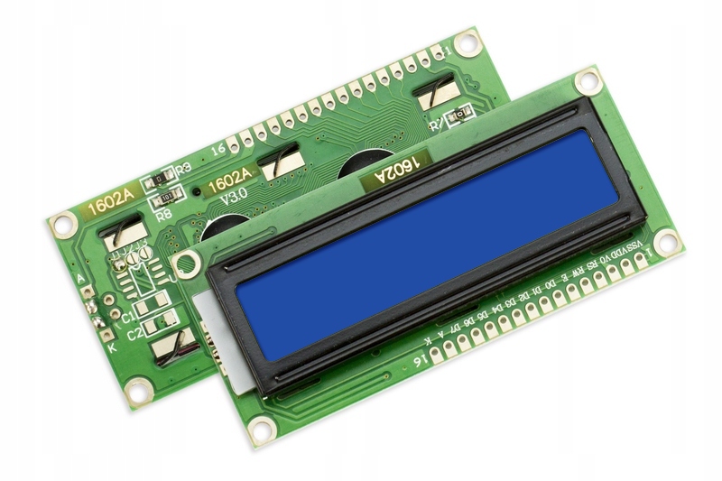 WYŚWIETLACZ LCD 1602 HD44780 2X16 BLUE ARDUINO