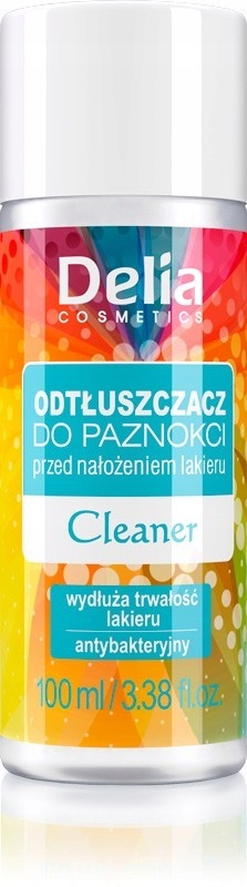 Delia Cosmetics Odtłuszczacz do paznokci - Cleaner