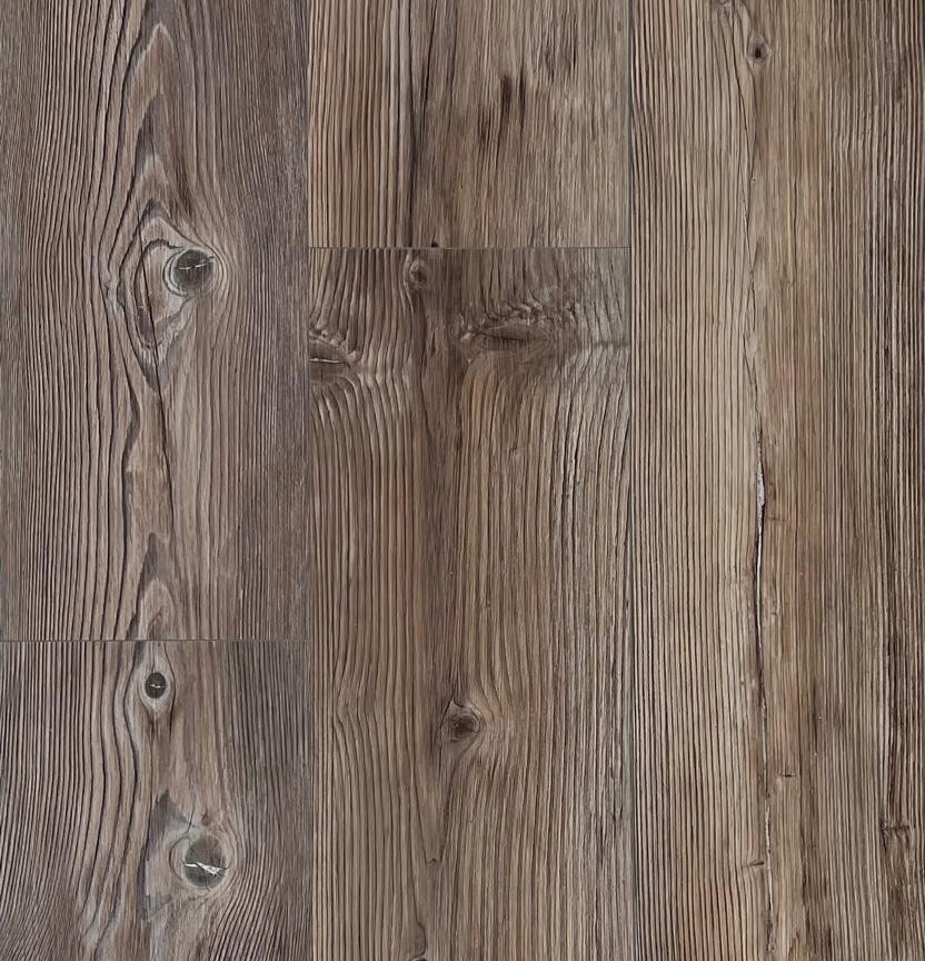 Panele Winylowe SPC - Dąb Ciemny z Podkładem 5mm na Klik na Podłogówkę