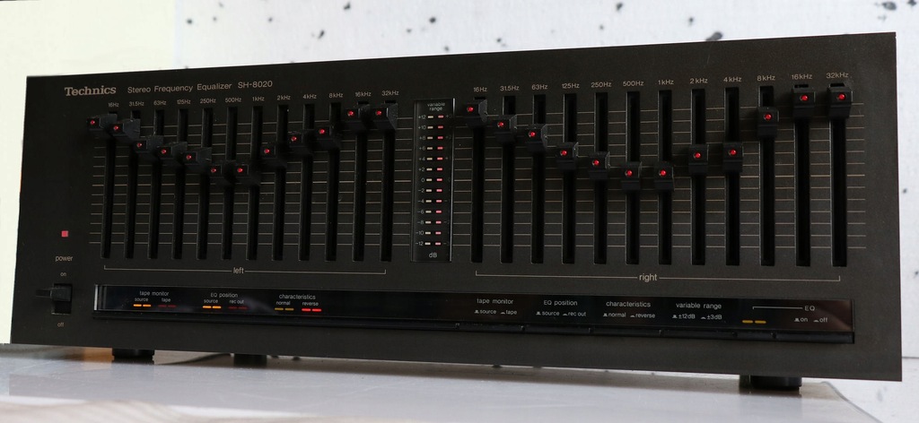 Korektor TECHNICS SH-8020 12 pasm/stronę equalizer