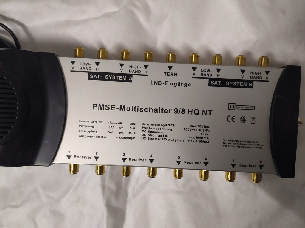 PMSE Multiswitch 9/8 HQ NT