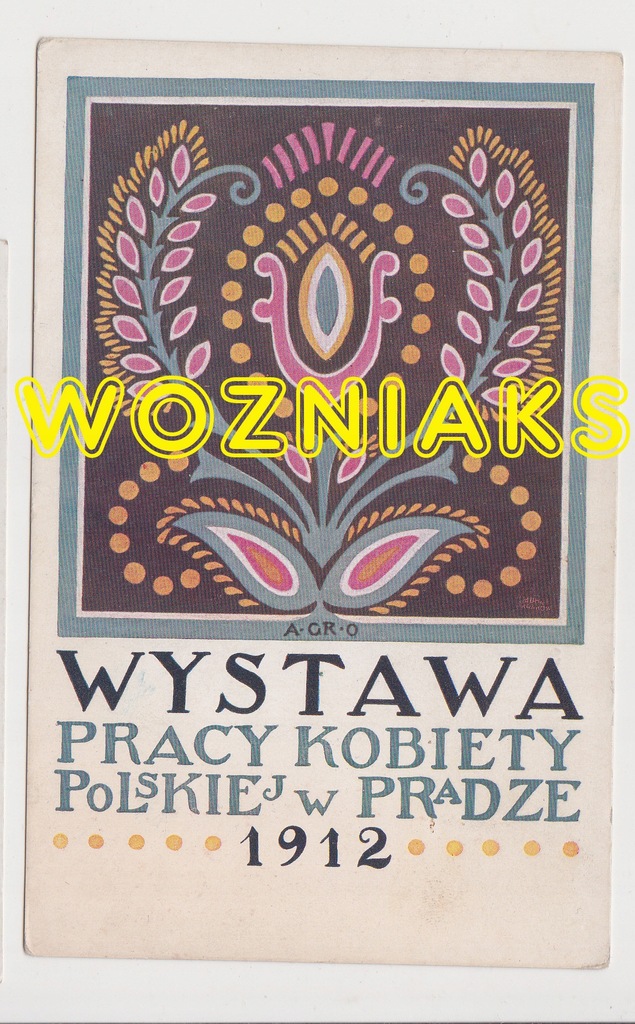 Wystawa pracy Kobiety polskiej w Pradze - 1912 r