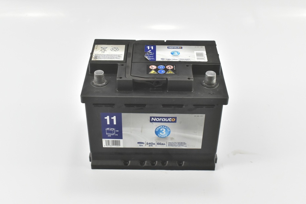 AKUMULATOR NORAUTO 12V 540A 60Ah