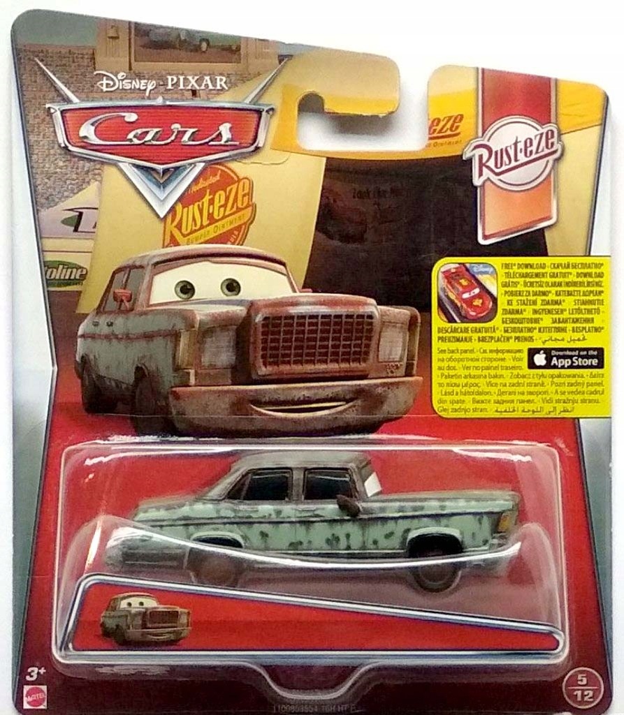 MATTEL CARS AUTA ANDY VAPORLOCK 1:55 NOWY !!!