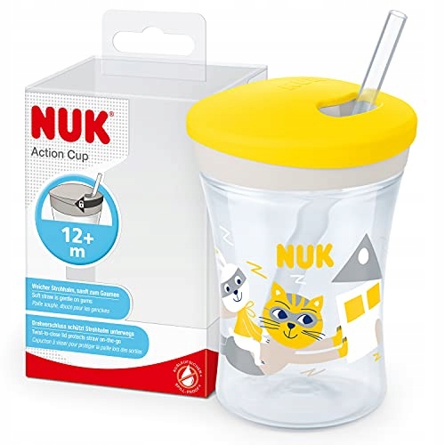 NUK Kubek 230ml niekapek - EVOLUTION ACTION CUP