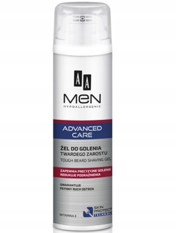 AA Men Advanced Care Tough Beard Shaving Gel żel d