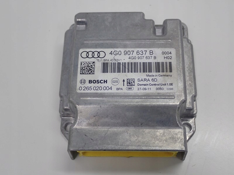 MODUŁ SENSOR PRZYSPIESZENIA 4G0907637B AUDI A6 C7