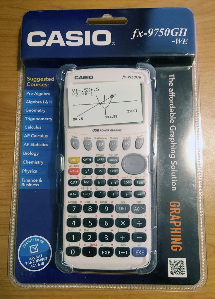 Kalkulator naukowy Casio FX9750GIIWE 12891024369 oficjalne archiwum Allegro