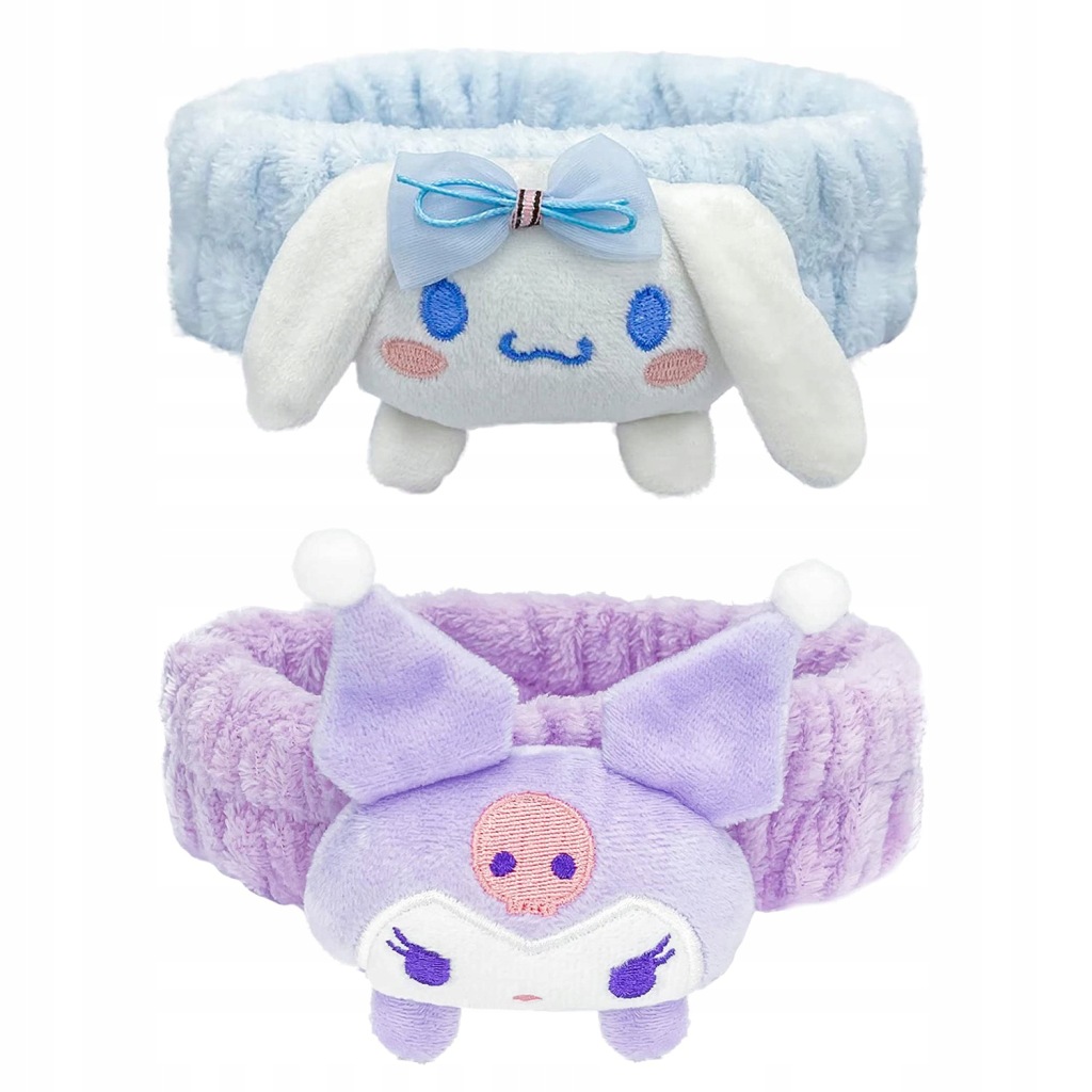 2 SZT. OPASKA Z GUMKĄ DO WŁOSÓW KOSMETYCZNA