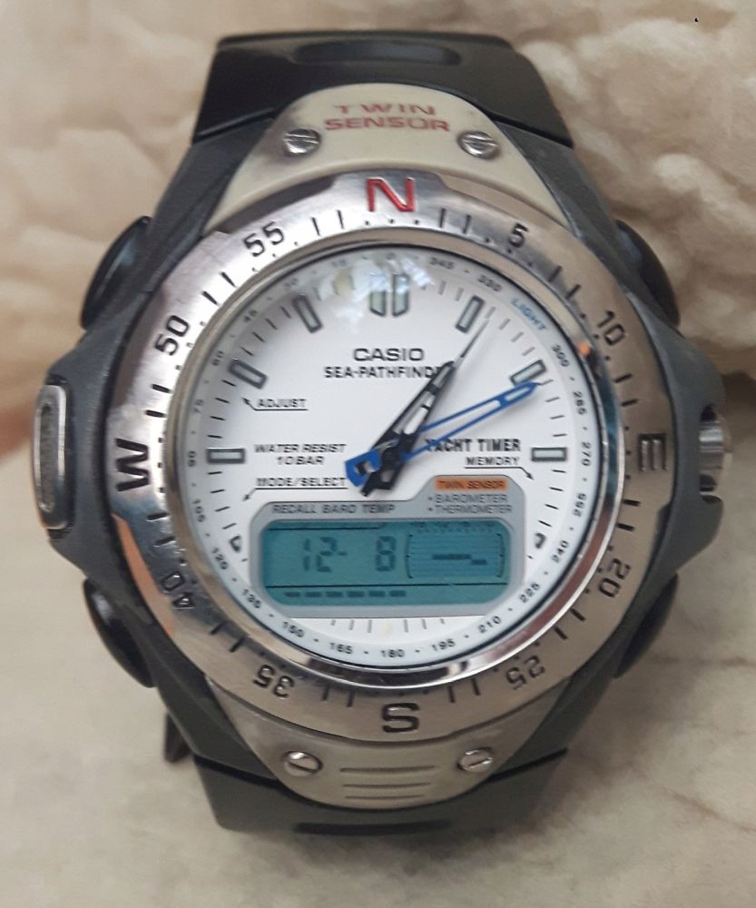 Casio spf 50 sea pathfinder store