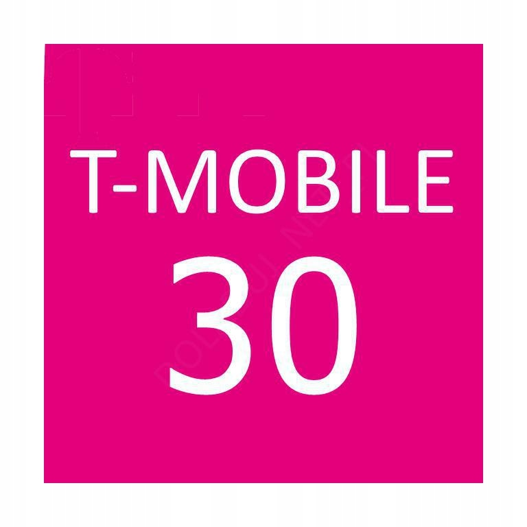 Doładowanie T-MOBILE 30 ZŁ kod