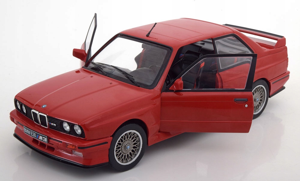 Купить BMW M3 E30 красный масштаб 1:18 ок. 25 см, цельный металл.: отзывы, фото, характеристики в интерне-магазине Aredi.ru