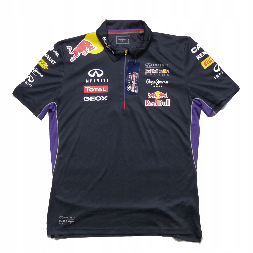 PEPE JEANS Red Bull nowa męska koszulka polo XL