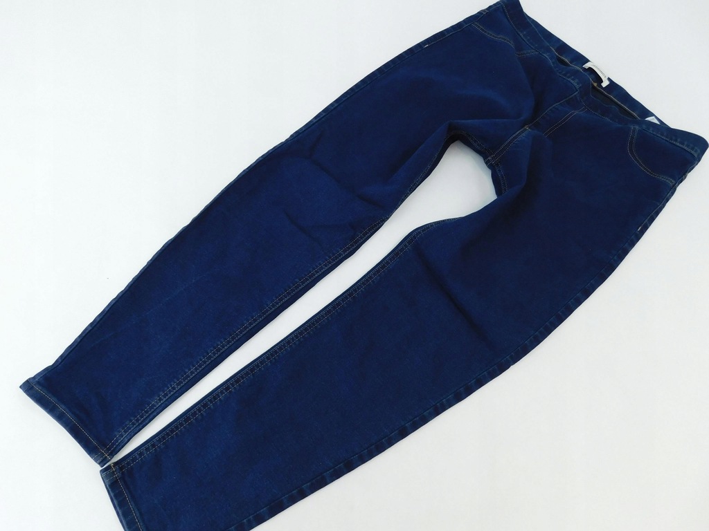 2303e9 M&S spodnie JEANSOWE casual RURKI XXL