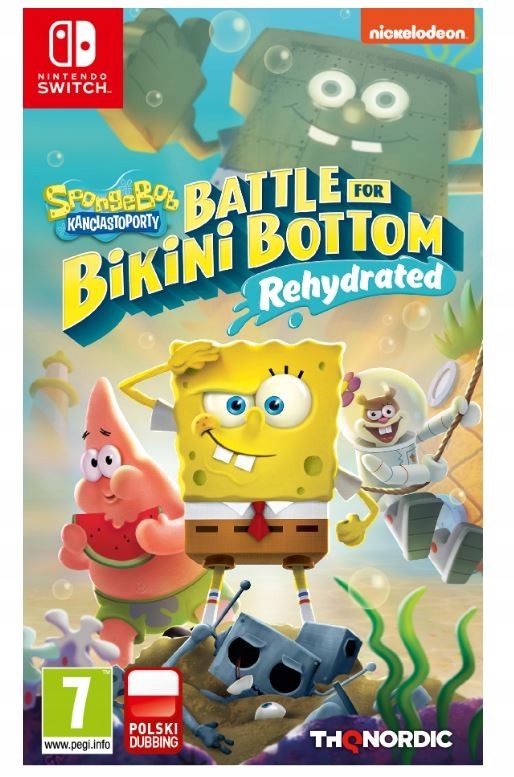 Gra NS SpongeBob Squarer Pants Battle for Bikini