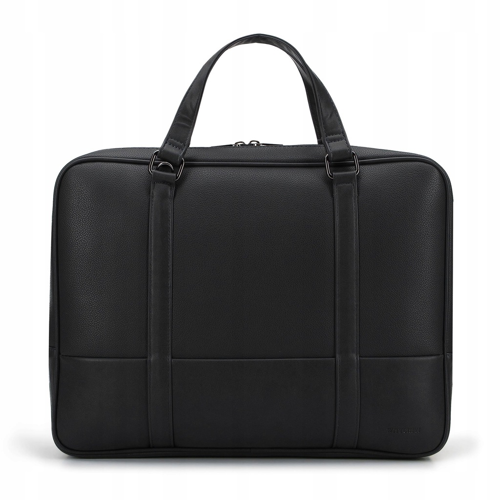 WITTCHEN torba na laptopa 15,6” z ekoskóry czarna