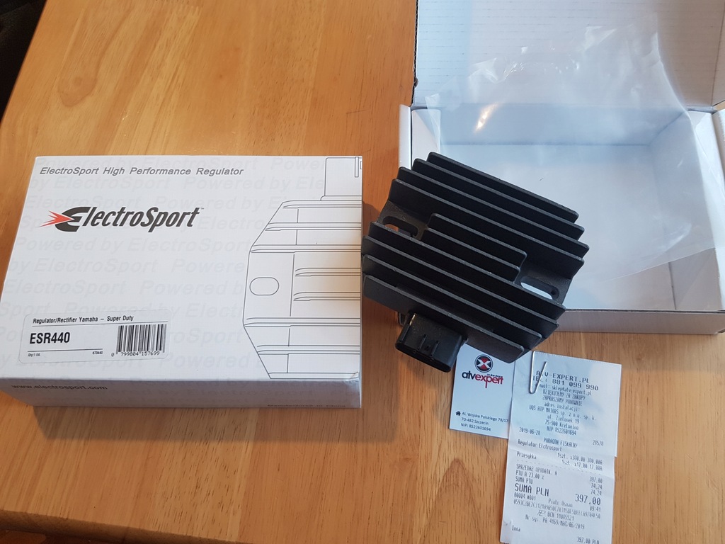 Regulator napięcia Suzuki KingQuad i inne ESR440 8495731595