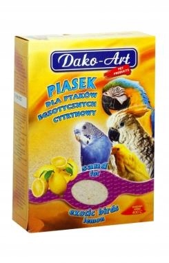 DAKO-ART Piasek cytrynowy dla ptaków 1,5kg