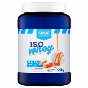 Uns Iso Whey 1200g BIALKO IZOLAT SALT Caramel