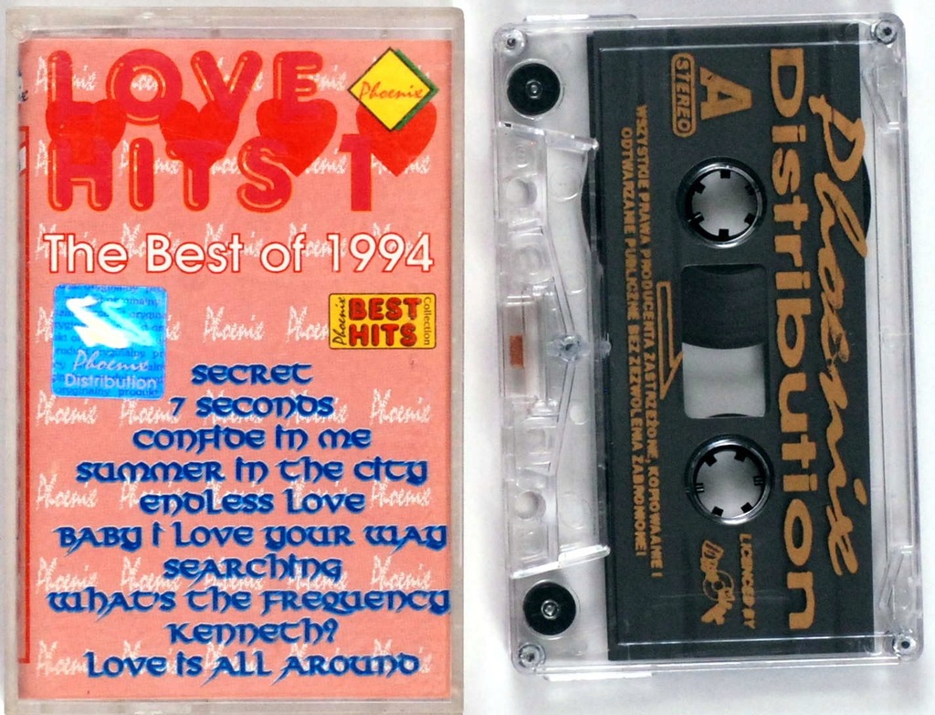 Купить ВА - Love Hits 1 - The Best Of 1994 (кассета) BDB: отзывы, фото, характеристики в интерне-магазине Aredi.ru