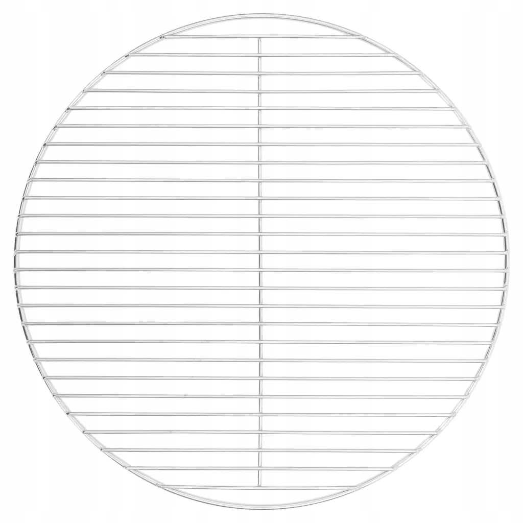 Ruszt do grilla, okrągły, Ø50 cm, stal nierdzewna 304