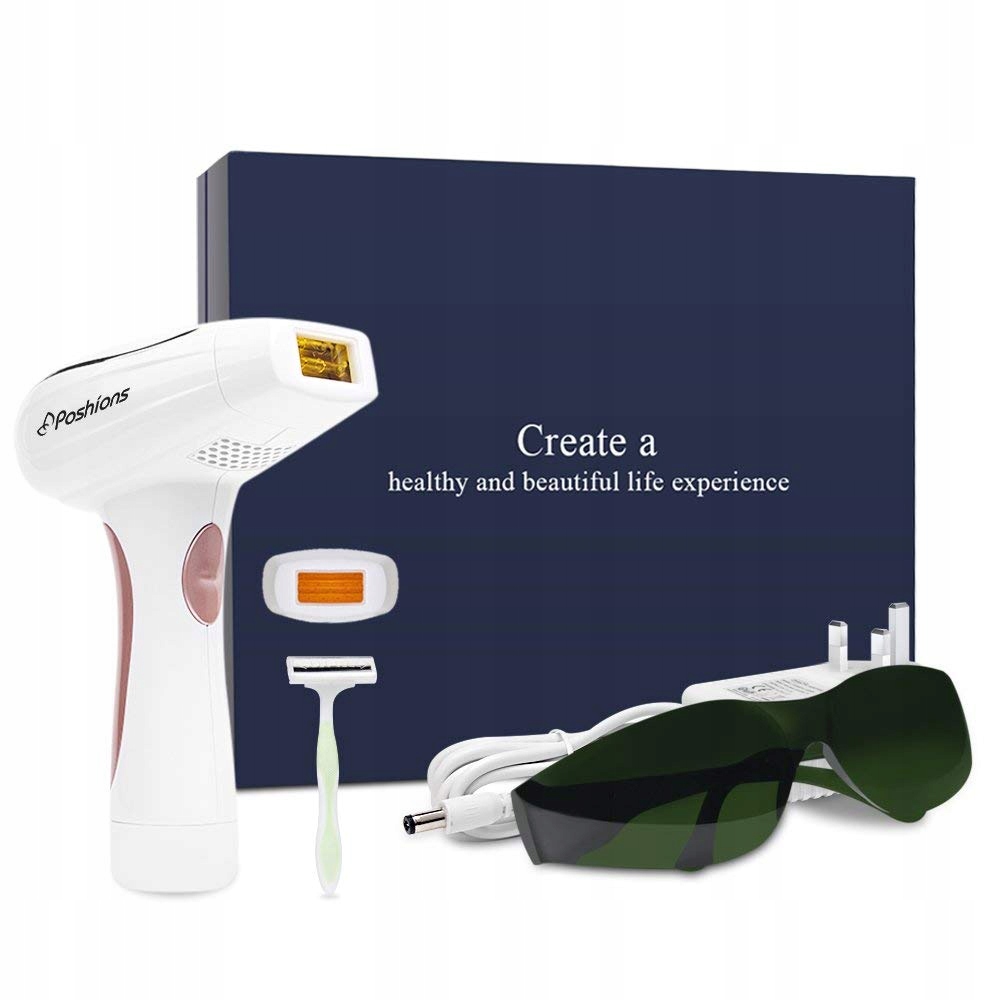 DEPILATOR LASEROWY IPL Poshions 400000 2w1 lcd 7692751769 oficjalne