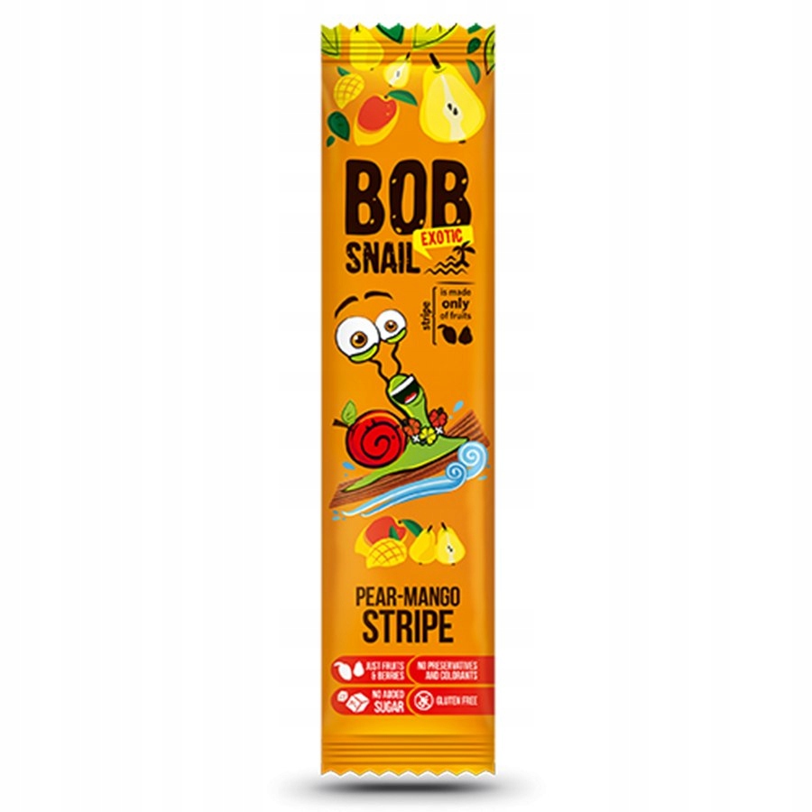 Bob Snail Stripe gruszka-mango, 14g