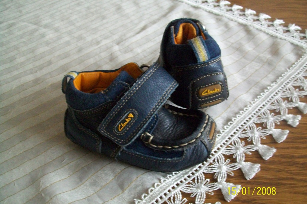 CLARKS FIRST SHOES r.20 UK.4 G(11,5) SKORA GRANAT