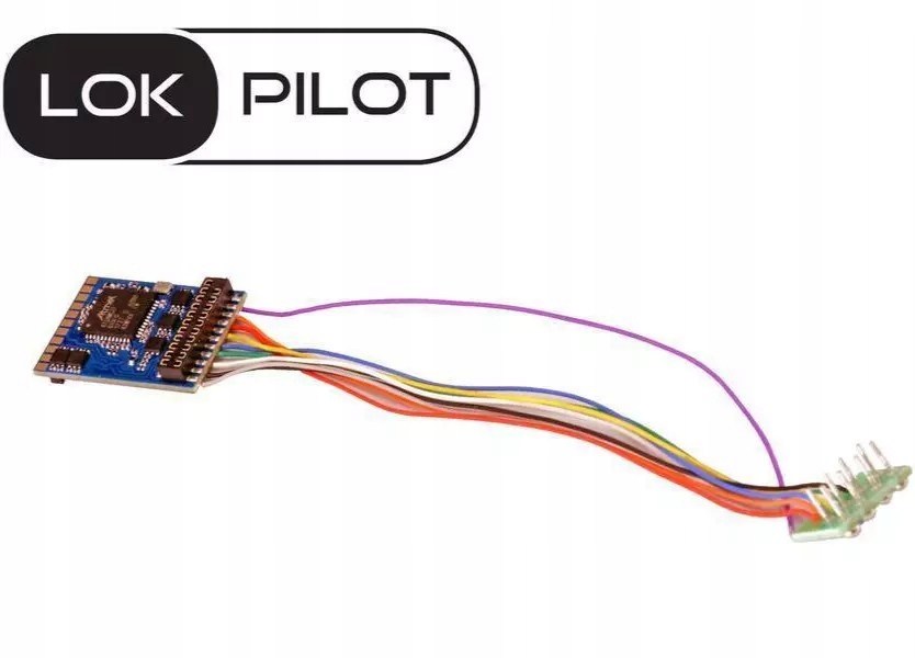 ESU 59610 8-pin NEM652 - Dekoder jazdy i oświetlenia LokPilot 5 DCC/MM/SX/M