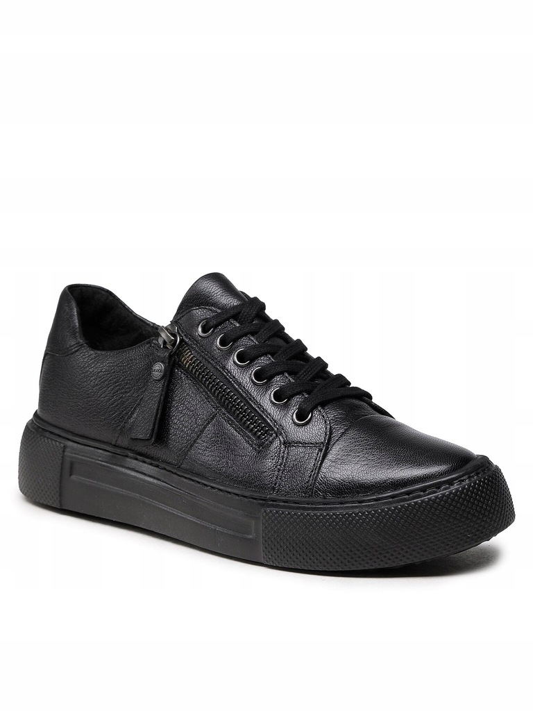 Pantofi sport dama, Lasocki, 5904248188979, Negru, Piele naturala, 41 EU