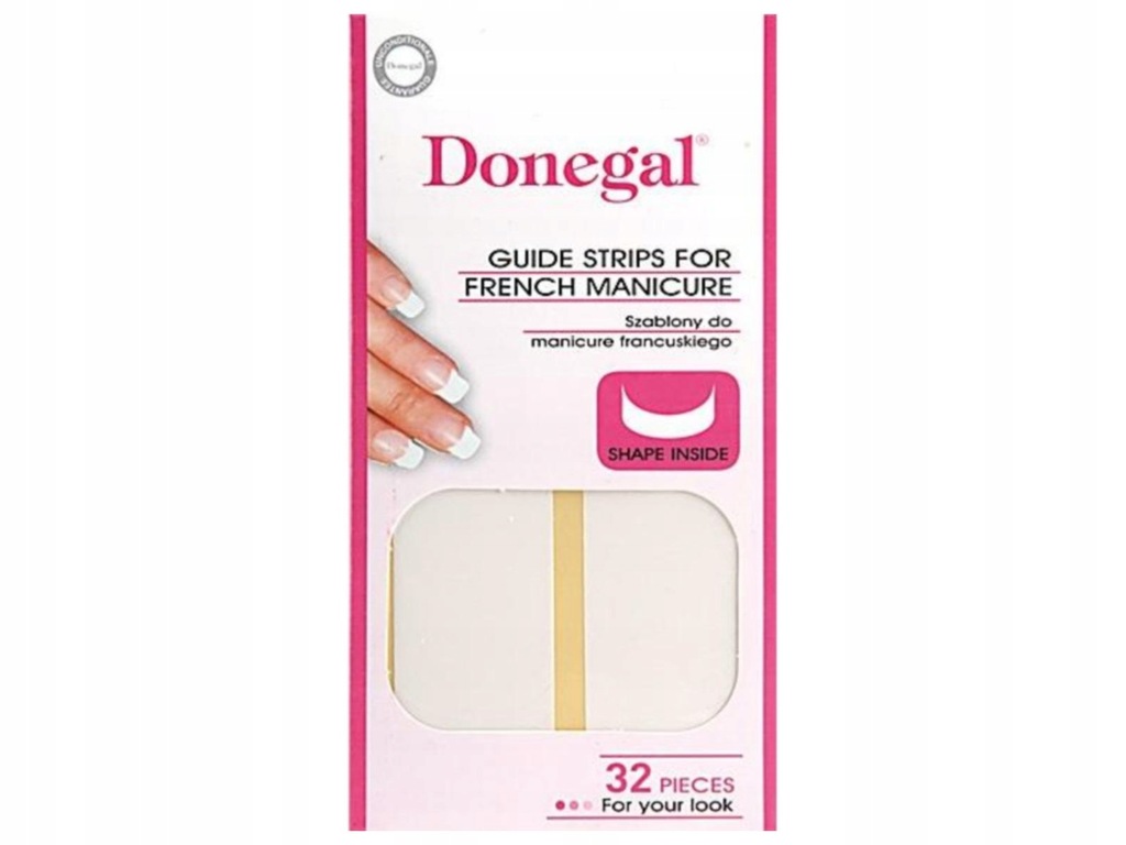DONEGAL SZABLONY DO FRENCH MANICURE (9577)