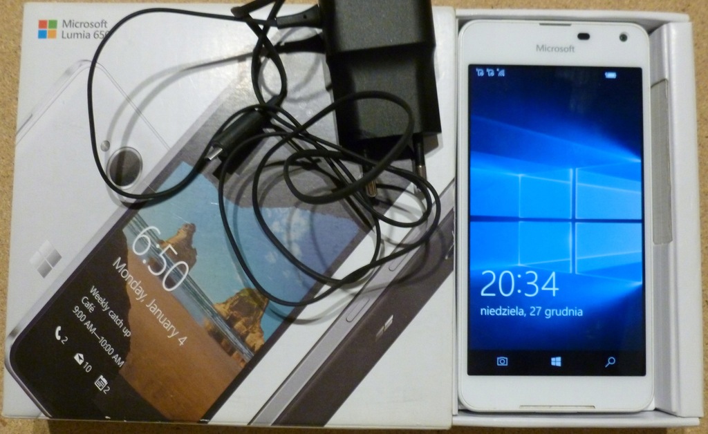 Smartfon Microsoft Lumia 650 1 GB / 16 GB biały