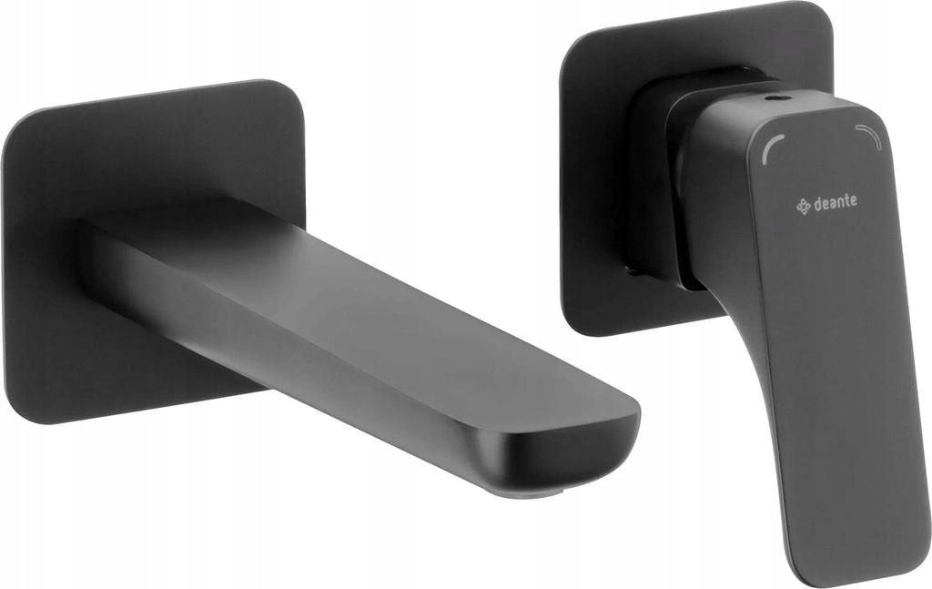 Bateria umywalkowa podtynkowa Hiacynt nero/czarny mat BQH N54L