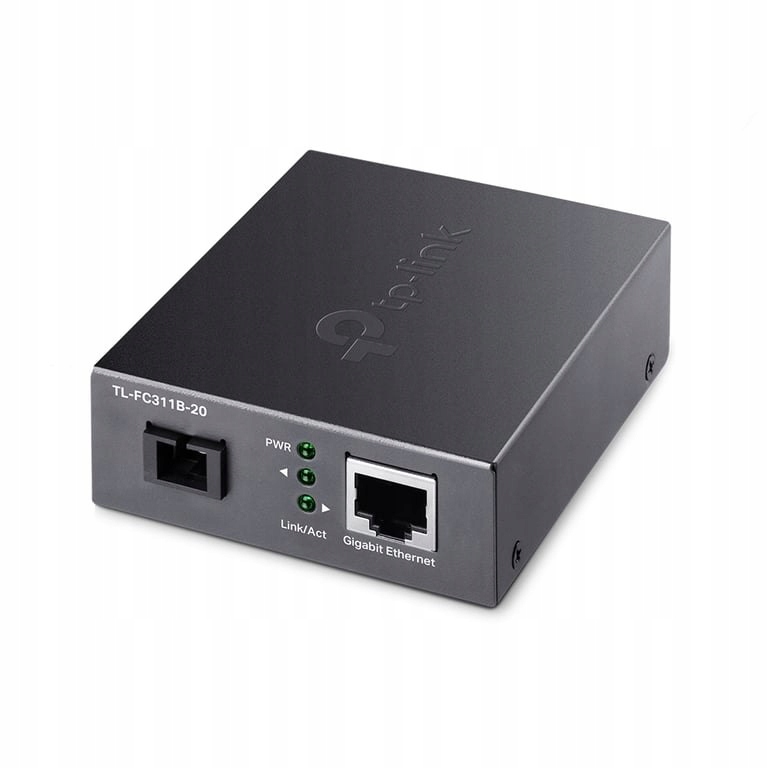 TP-Link TL-FC311B-20 konwerter sieciowy 1000 Mbit/s 1550 nm Pojedynczy Czar