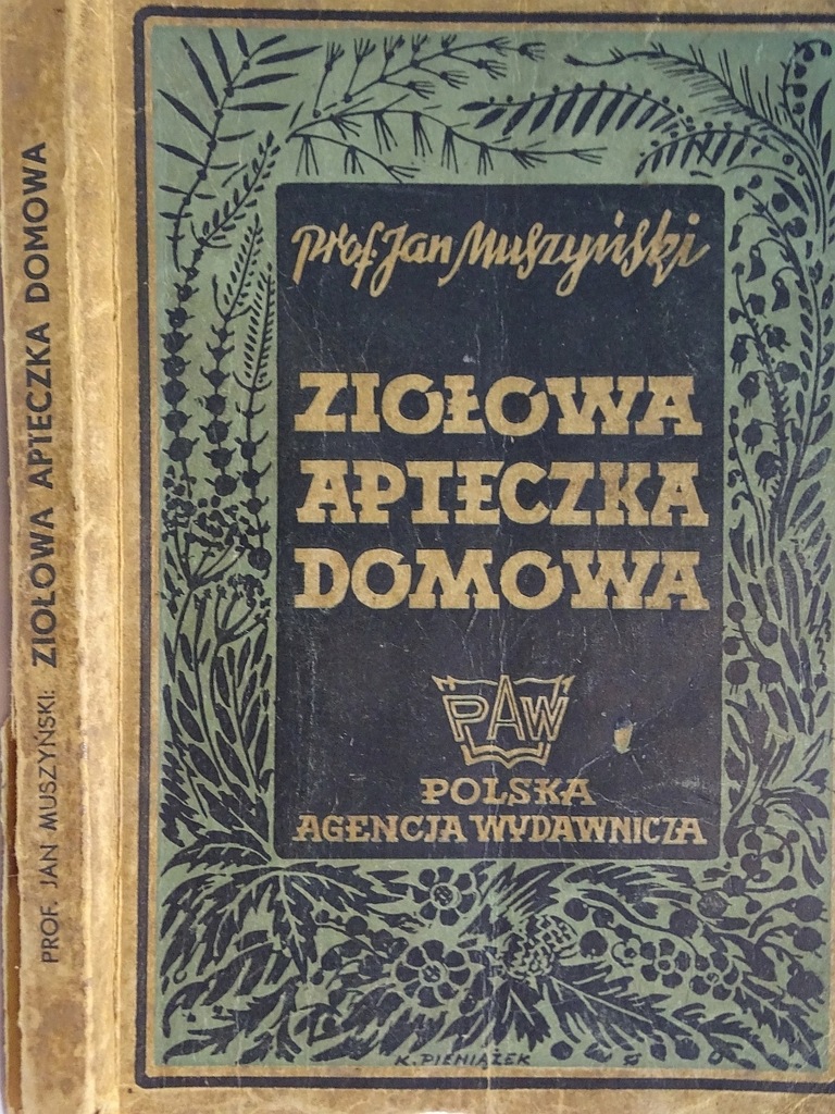 ZIOŁOWA APTECZKA DOMOWA JAN MUSZYŃSKI