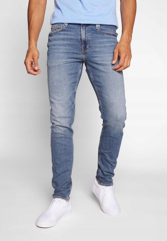 CALVIN KLEIN SPODNIE JEANSOWE 31/32 ZBA