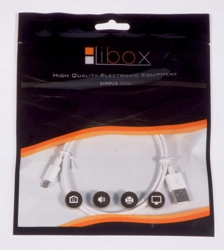 Kabel USB micro USB 1m LB0067B LIBOX