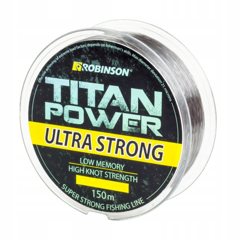 Żyłka Robinson Titan Power Ultra Strong 150m, 0.21