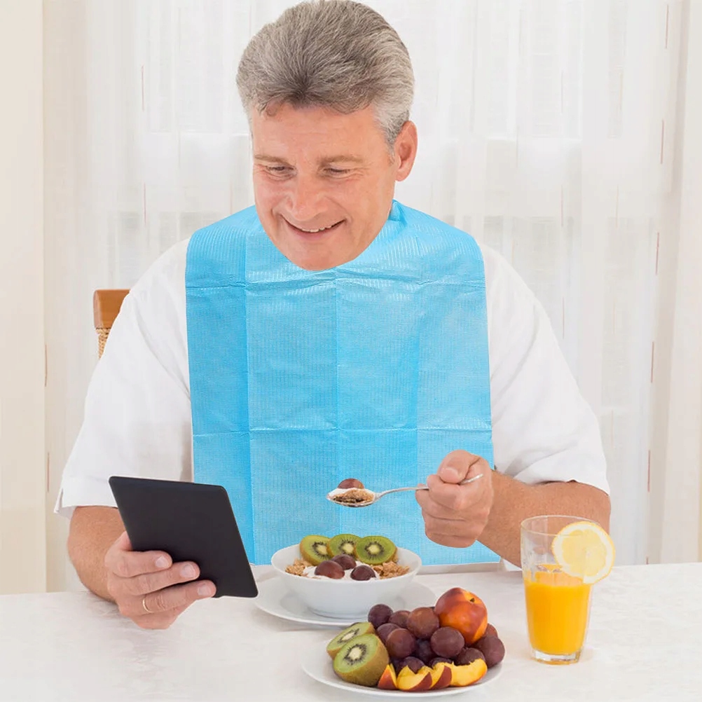 Купить Одноразовые нагрудники для взрослых Еда для пожилых людей ...