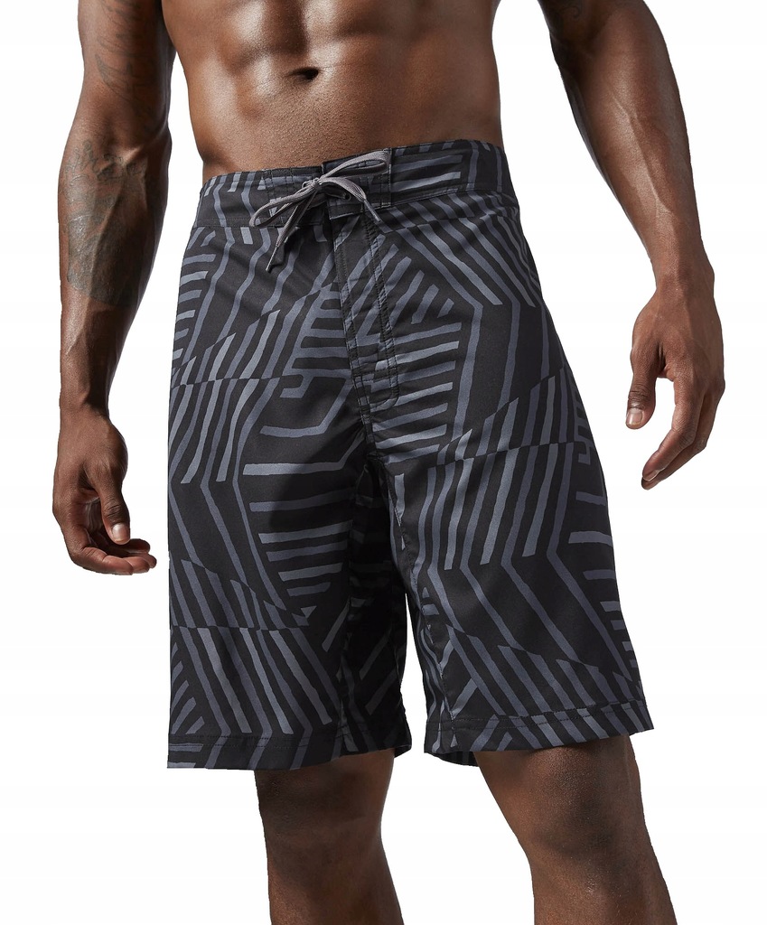 Reebok Striped Boardshort Swim szorty męskie - S/M