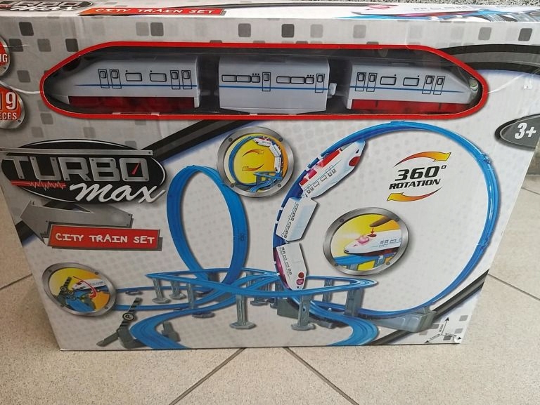 turbo max city train set