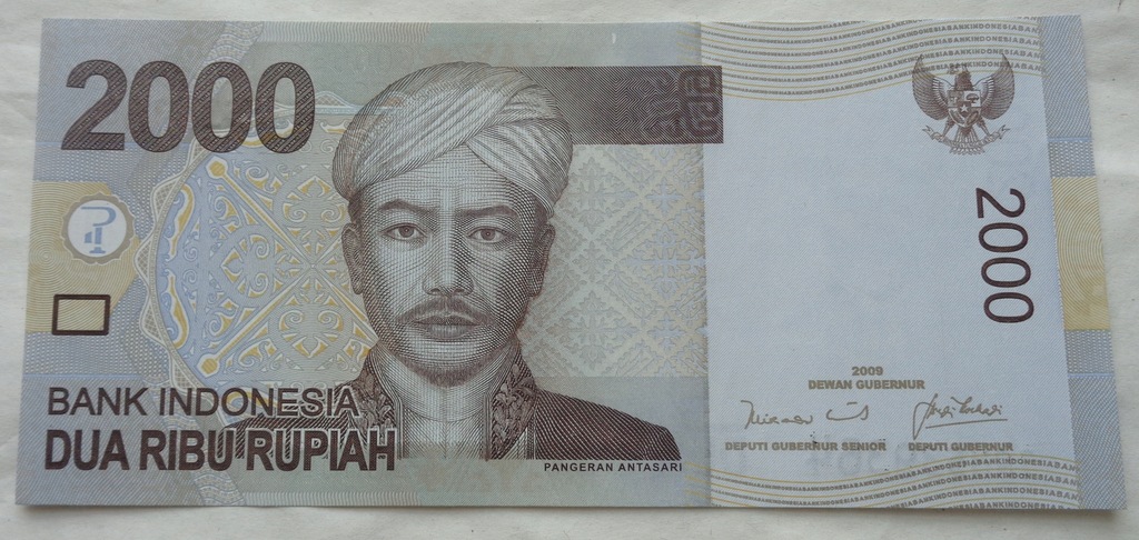 BANKNOTY ZAGRANICZNE - INDONEZJA 2000 / 171