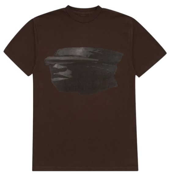 T-SHIRT KOSZULKA TRAVIS SCOTT UTOPIA C2 BRĄZ BAWEŁNA r. L