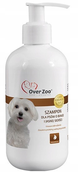 Over Zoo Szampon dla psów o białej i jasnej sierśc